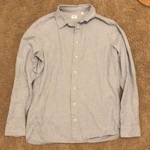 🔴 MOVING SALE 🔴 Soft Uniqlo Chambray Flannel